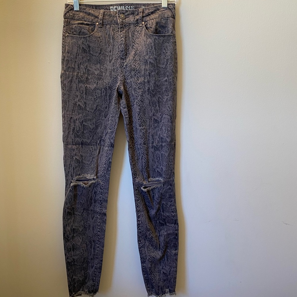 Snakeskin Jeans